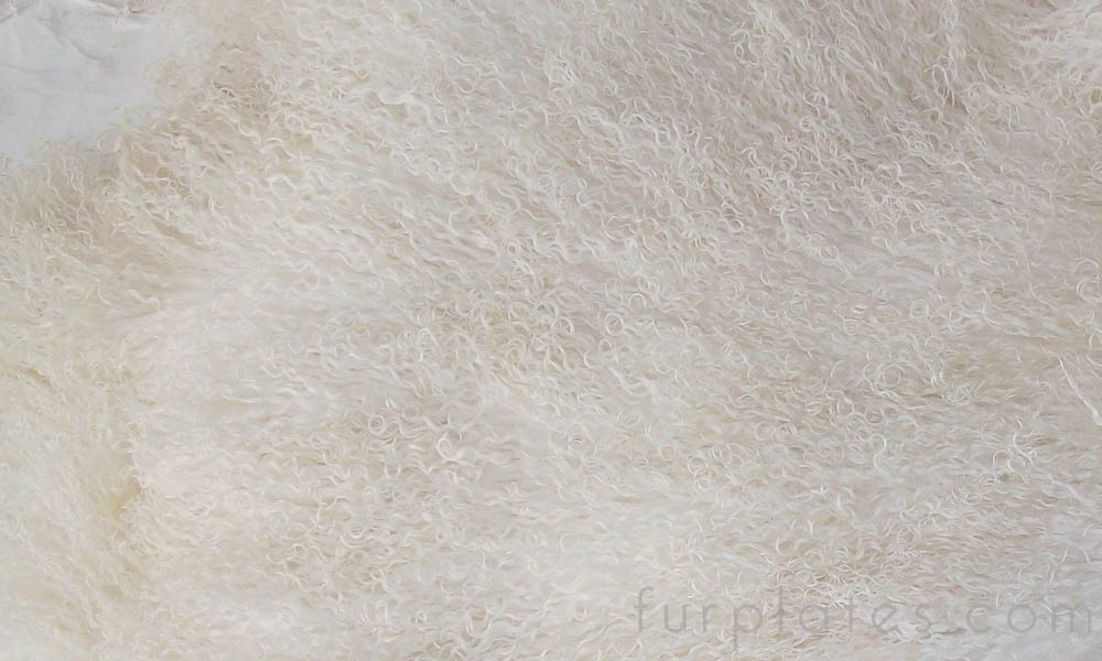 plato de cordero tibetano de lana de oveja mongol natural